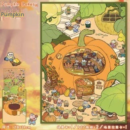 3D Landscape Miniature Stickers