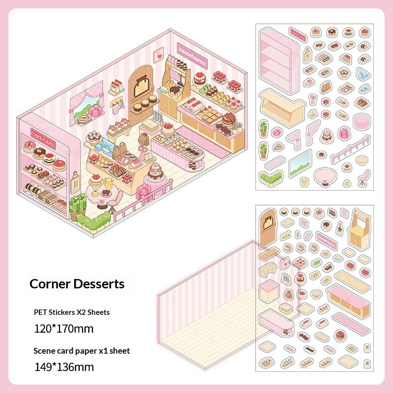 DIY Decorative Stickers Craft Materials for Students