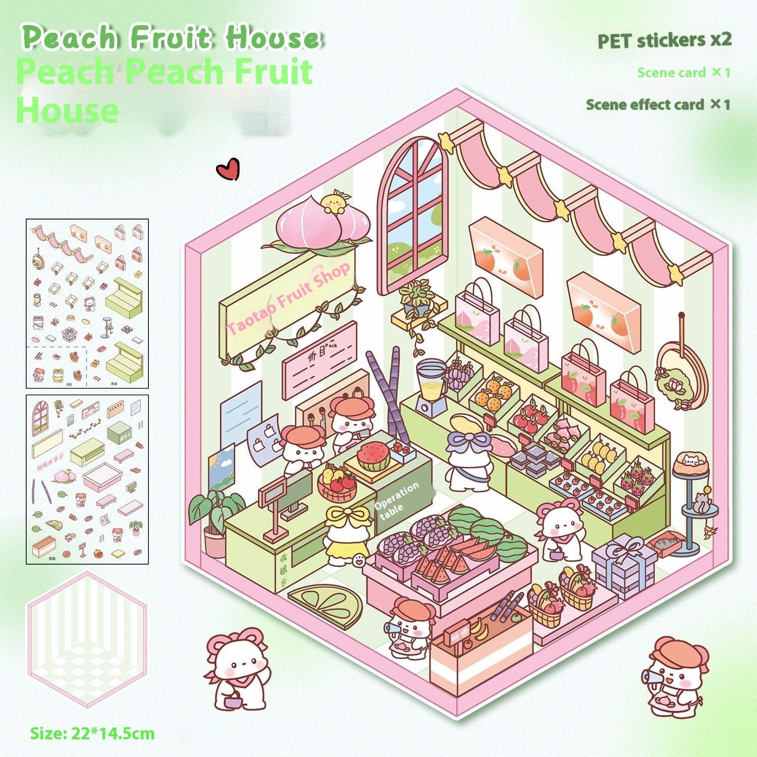 DIY Notebook Decompression Mini Stickers