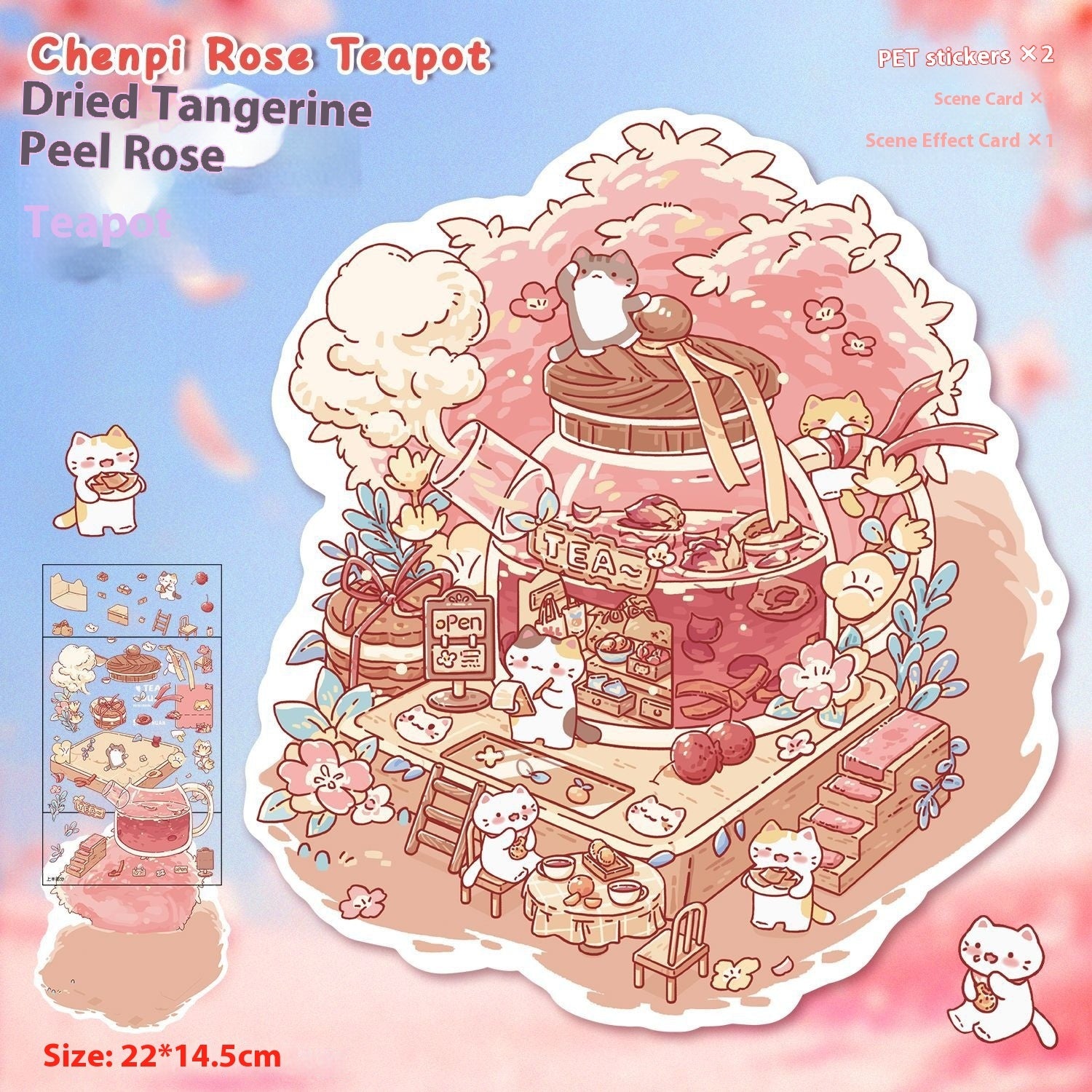 DIY Notebook Decompression Mini Stickers