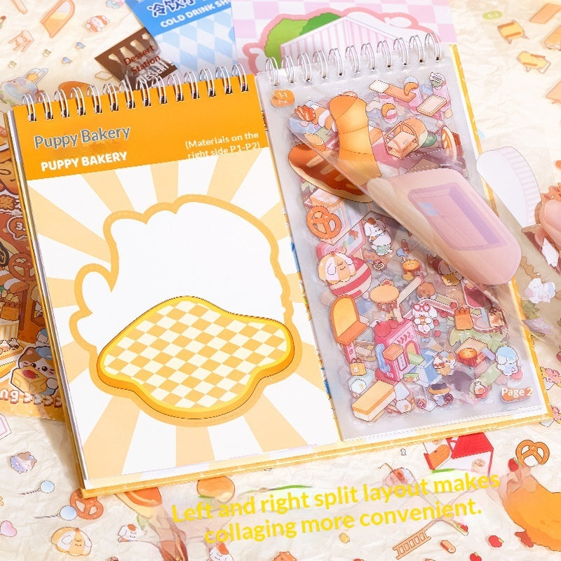 Miniature Scene Sticker Set for Dioramas & Dollhouse Decoration