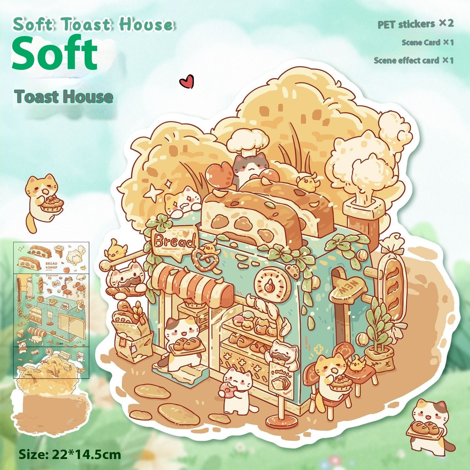 DIY Notebook Decompression Mini Stickers