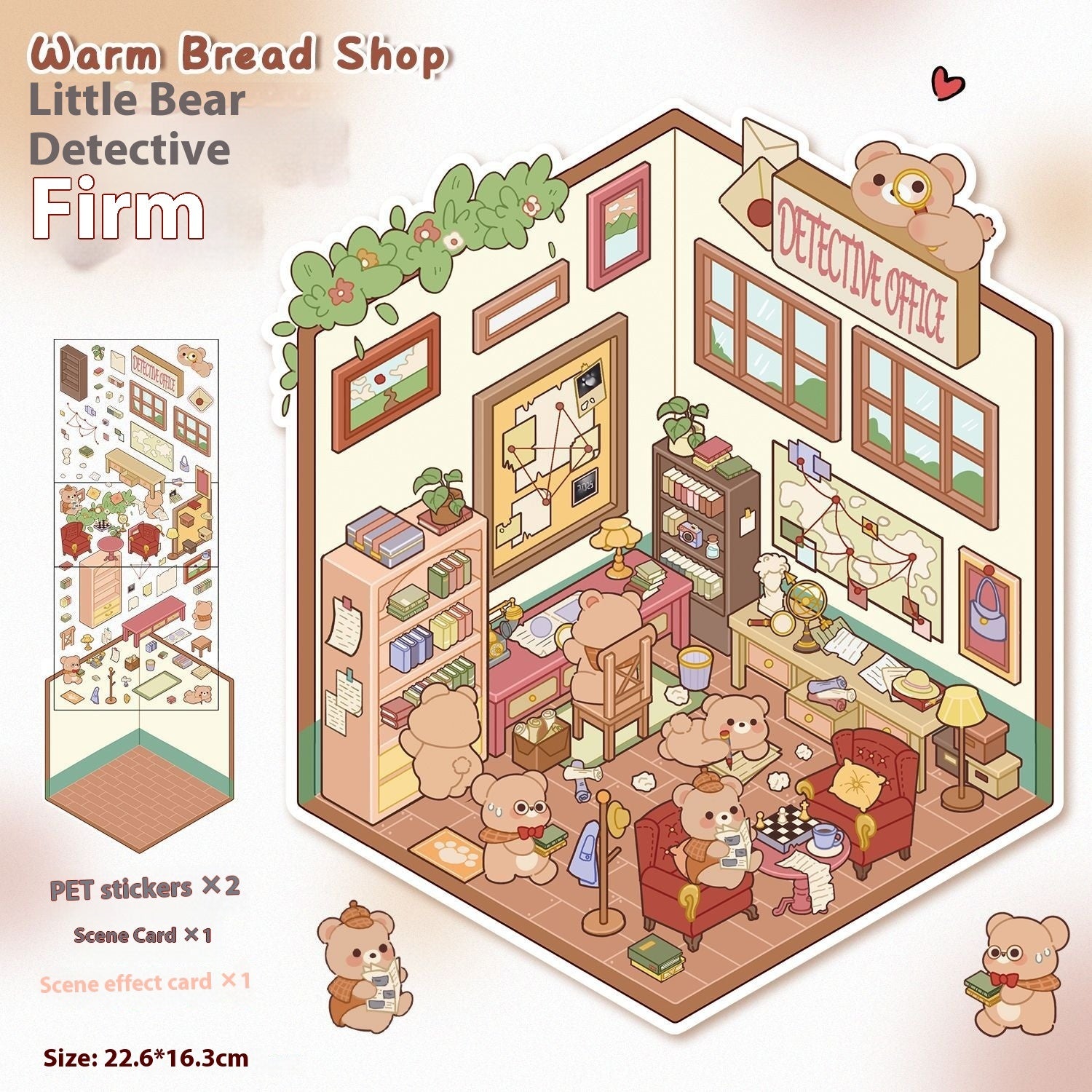 DIY Notebook Decompression Mini Stickers